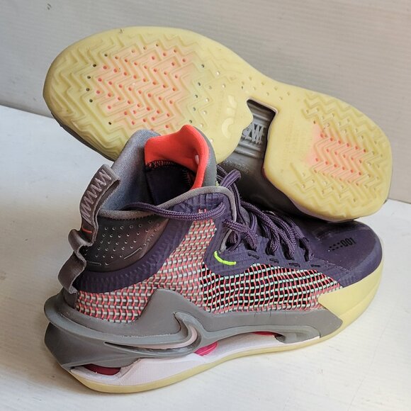 Nike Air Zoom G.T. Jump Chaos Dark Raisin Purple Grey CZ9907-500 Mens Sz 7.5 EUC main image 9